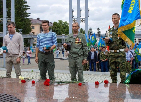 В Альметьевске празднуют день Воздушно-десантных войск