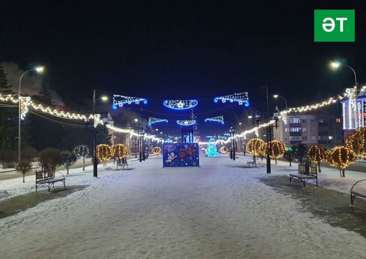 В Альметьевске объявлены итоги конкурса на лучшее новогоднее оформление организаций