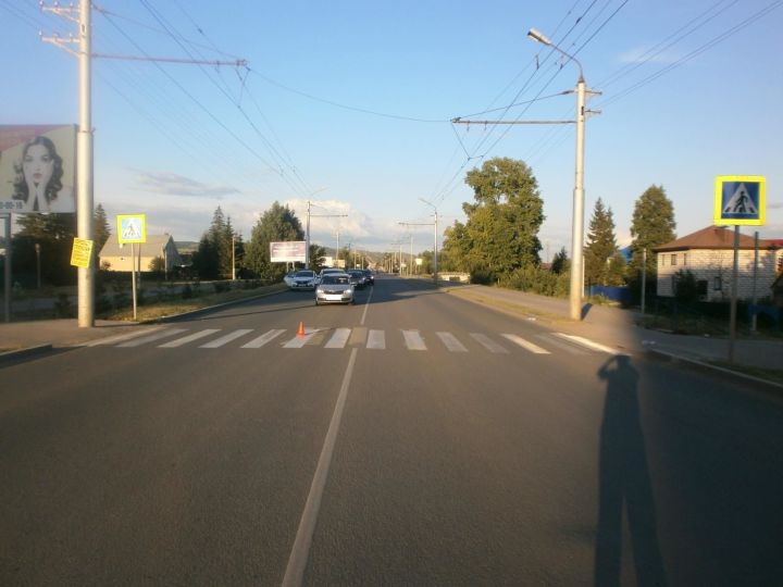 В Альметьевске сбили велосипедиста