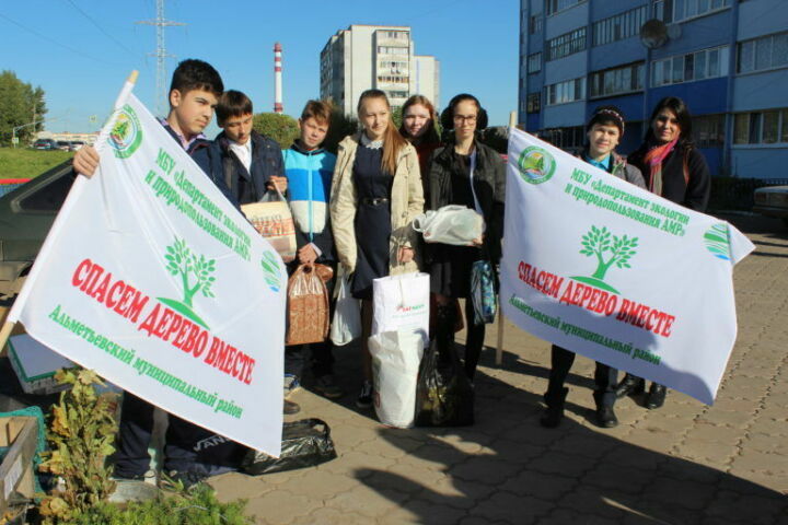 Әлмәттә “Икенчел чимал өчен үсентеләр” акциясен яңадан башлап җибәрергә планлаштыралар