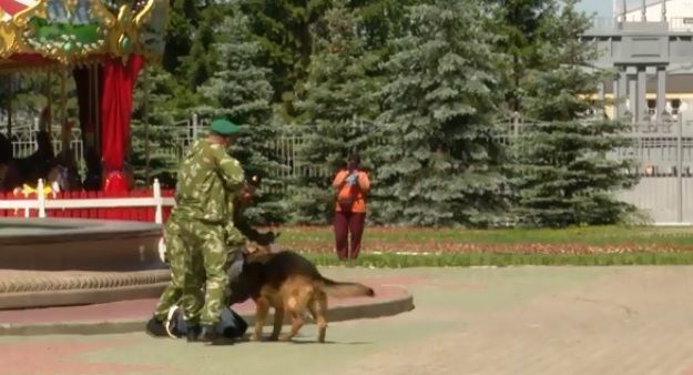 Әлмәттә чик сакчылары хезмәте турындагы эпизодны реконструкцияләделәр