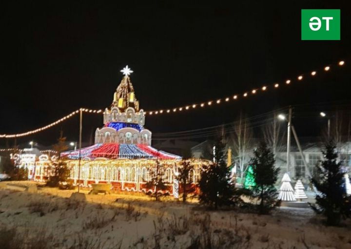 2 гыйнварга Әлмәттә мәдәни-күңел ачу программалары афишасы