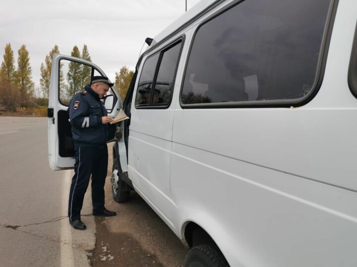 Әлмәт районында «Тоннель» вакытында 11 автобус тикшерелгән