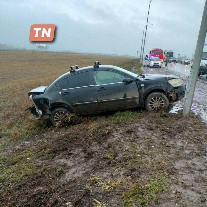 На трассе Набережные Челны — Альметьевск произошло массовое ДТП