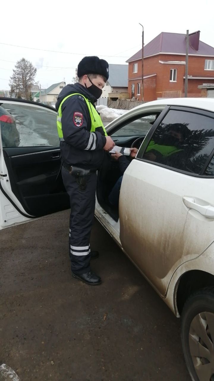 Әлмәттә «Тоннель» вакытында автоинспекторлар 6 хокук бозу очрагын ачыклады