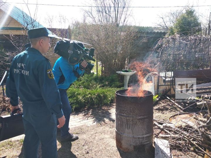 Бүгеннән башлап Татарстанда янгынга каршы махсус режим кертелде