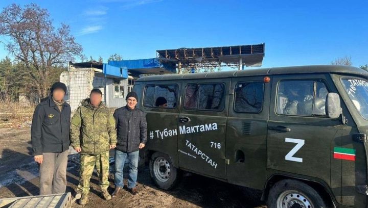 Танкистларга «УАЗ» алып килделәр