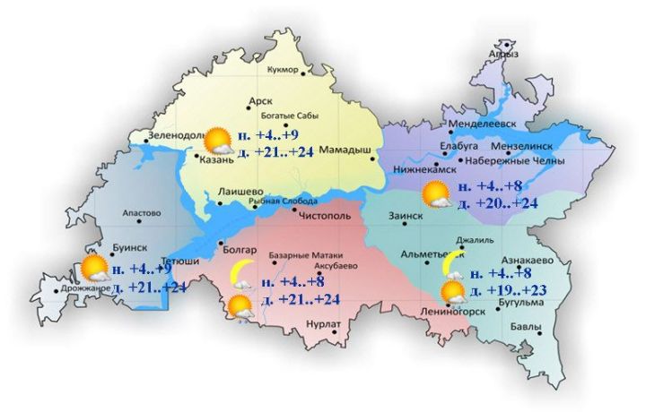 16 сентябрьгә һава торышы