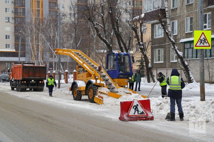 Әлмәт урамнарын ничек чистарталар?