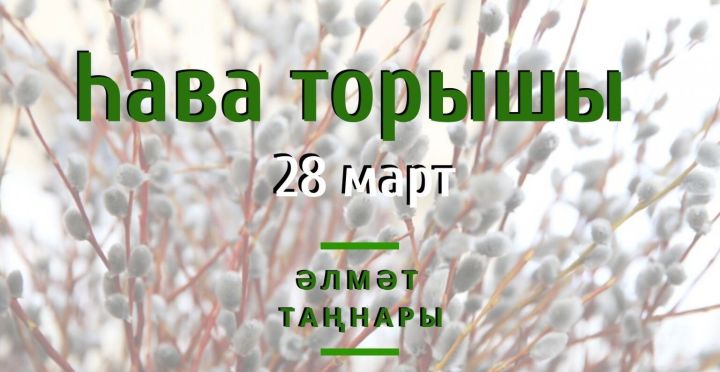 28 мартка һава торышы