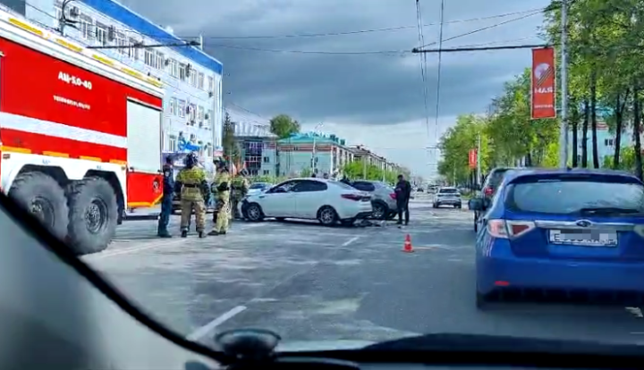 В Альметьевске произошло ДТП